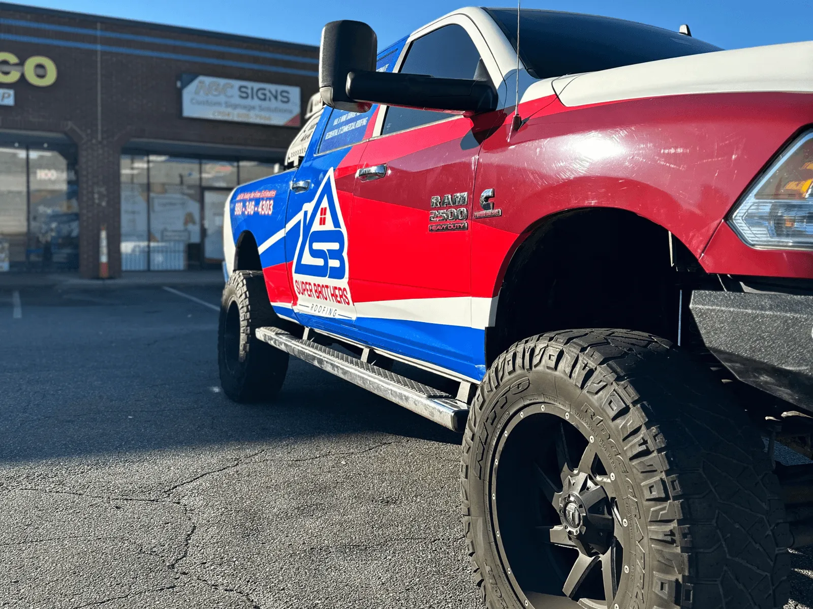 Vehicle wrap showcase